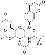 4-Methylumbelliferyl3,4,6-tri-O-acetyl-2-deoxy-2-trifluoroacetamido-a-D-glucopyranoside CAS#: 137686-92-1