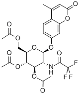 4-Methylumbelliferyl3,4,6-tri-O-acetyl-2-deoxy-2-trifluoroacetamido-b-D-glucopyranoside CAS#: 137686-93-2