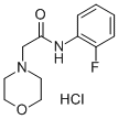 4-Morpholineacetamide, N-(2-fluorophenyl)-, monohydrochloride CAS#: 143579-16-2
