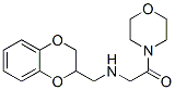 4-[N-(1,4-Benzodioxan-2-ylmethyl)glycyl]morpholine CAS#: 3562-90-1