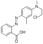 4'-[N-(2-Chloroethyl)methylamino]-2'-methylazobenzene-4-carboxylic acid CAS#: 38115-54-7