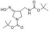 4-N-BOC-AMINOMETHYL-1-N-BOC-PYRROLIDIN-3-ONE OXIME CAS#: 175463-36-2