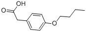 4-N-BUTOXYPHENYLACETIC ACID CAS#: 4547-57-3