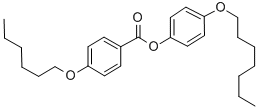 4-N-HEPTYLOXYPHENYL 4'-N-HEXYLOXYBENZOATE CAS#: 38454-39-6
