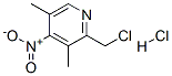 4-NITRO 3,5-DIMETHYL 2-CHLOROMETHYL PYRIDINE.HCL CAS#: 143016-67-5