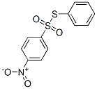 4-Nitrobenzenesulfonothioic acid S-phenyl ester CAS#: 3660-41-1