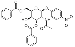 4-Nitrophenyl2-acetamido-2-deoxy-3,6-di-O-benzoyl-b-D-galactopyranoside CAS#: 132498-72-7