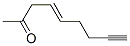 4-Nonen-8-yn-2-one, (E)- (9CI) CAS#: 123405-86-7