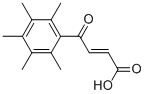4-OXO-4-(2,3,4,5,6-PENTAMETHYLPHENYL)BUT-2-ENOIC ACID CAS#: 175136-58-0