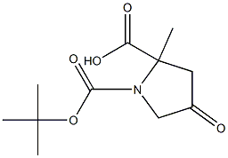 4-OXO-PYRROLIDINE-1,2-DICARBOXYLIC ACID 1-TERT-BUTYL ESTER 2-METHYL ESTER CAS#: 362706-26-1