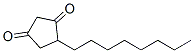 4-Octyl-1,3-cyclopentanedione CAS#: 126624-26-8