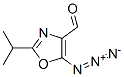 4-Oxazolecarboxaldehyde,  5-azido-2-(1-methylethyl)- CAS#: 153683-99-9