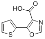 4-Oxazolecarboxylic acid, 5-(2-thienyl)- CAS#: 143659-15-8
