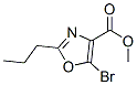 4-Oxazolecarboxylicacid,5-bromo-2-propyl-,methylester(9CI) CAS#: 166591-42-0