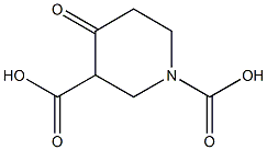 4-Oxo-1,3-piperidinedicarboxylic acid CAS#: 140176-27-8