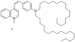 4-(P-DIHEXADECYLAMINOSTYRYL)-N-METHYLQUINOLINIUM IODIDE CAS#: 135367-81-6