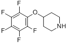 4-(PENTAFLUOROPHENOXY)PIPERIDINE CAS#: 126120-37-4