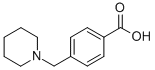 4-PIPERIDIN-1-YLMETHYL-BENZOIC ACID CAS#: 159691-33-5