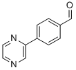 4-PYRAZIN-2-YLBENZALDEHYDE CAS#: 127406-08-0