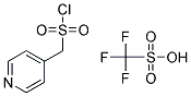 (4-PYRIDYLMETHYL)SULFONYL CHLORIDE TRIFLATE CAS#: 130820-89-2