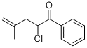 4-Penten-1-one, 2-chloro-4-methyl-1-phenyl- (9CI) CAS#: 128815-22-5