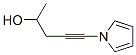 4-Pentyn-2-ol, 5-(1H-pyrrol-1-yl)- (9CI) CAS#: 175352-09-7