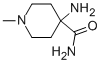 4-Piperidinecarboxamide,4-amino-1-methyl-(9CI) CAS#: 168818-63-1