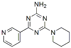 4-Piperidino-6-(3-pyridyl)-1,3,5-triazin-2-amine CAS#: 30072-59-4