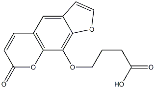 (4-Psoralen-8-yloxy)butanic acid CAS#: 133643-33-1