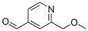 4-Pyridinecarboxaldehyde, 2-(methoxymethyl)- (9CI) CAS#: 162046-63-1