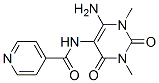4-Pyridinecarboxamide,  N-(6-amino-1,2,3,4-tetrahydro-1,3-dimethyl-2,4-dioxo-5-pyrimidinyl)- CAS#: 3325-21-1
