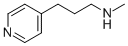 4-Pyridinepropanamine,N-methyl-(9CI) CAS#: 116578-57-5