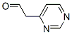 4-Pyrimidineacetaldehyde (9CI) CAS#: 120455-87-0