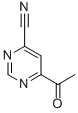 4-Pyrimidinecarbonitrile,6-acetyl- CAS#: 155806-83-0