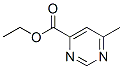 4-Pyrimidinecarboxylicacid,6-methyl-,ethylester(9CI) CAS#: 148149-29-5