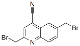 4-Quinolinecarbonitrile,  2,6-bis(bromomethyl)- CAS#: 344403-33-4
