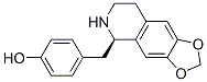 (+)-4-[[(R)-5,6,7,8-Tetrahydro-1,3-dioxolo[4,5-g]isoquinoline-5-yl]methyl]phenol CAS#: 34168-00-8