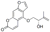 4-[[(S)-2-Hydroxy-3-methyl-3-butenyl]oxy]-7H-furo[3,2-g][1]benzopyran-7-one CAS#: 33889-70-2