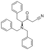 4-S-N,N-Dibenzylamino-3-oxo-5-phenyl-pentanonitrile CAS#: 156732-12-6