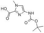 4-TERT-BUTOXYCARBONYLAMINO-1-METHYL-1H-IMIDAZOLE-2-CARBOXYLIC ACID CAS#: 128293-64-1