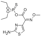 4-THIAZOLEACETIC ACID, 2-AMINO-ALPHA-(METHOXYIMINO)-, (AZ)-, ANHYDRIDE WITH O,O-DIETHYL HYDROGEN PHOSPHOROTHIOATE CAS#: 162208-27-7