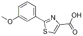 4-Thiazolecarboxylic acid, 2-(3-Methoxyphenyl)- CAS#: 115299-07-5