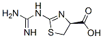 4-Thiazolecarboxylicacid,2-[(aminoiminomethyl)amino]-4,5-dihydro-,(S)- CAS#: 37168-71-1