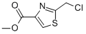 4-Thiazolecarboxylicacid,2-(chloromethyl)-,methylester(9CI) CAS#: 321371-29-3