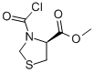 4-Thiazolidinecarboxylic acid, 3-(chlorocarbonyl)-, methyl ester, (S)- (9CI) CAS#: 139628-28-7