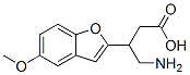4-amino-3-(5-methoxybenzo(b)furan-2-yl)butanoic acid CAS#: 121715-56-8