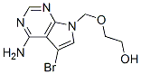 4-amino-5-bromo-7-(2-hydroxyethoxymethyl)pyrrolo(2,3-d)pyrimidine CAS#: 115093-88-4