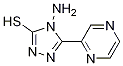 4-amino-5-(pyrazin-2-yl)-4H-1,2,4-triazole-3-thiol CAS#: 124991-69-1