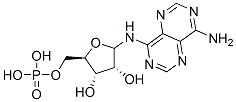4-amino-8-(ribofuranosylamino)pyrimido(5,4-d)pyrimidine-5'-phosphate CAS#: 116168-71-9