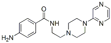 4-amino-N-[2-(4-pyrazin-2-ylpiperazin-1-yl)ethyl]benzamide CAS#: 33016-78-3